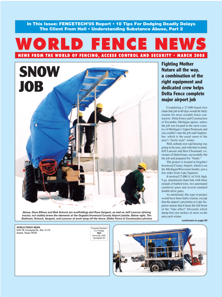 World Fence News